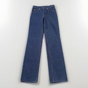 Vintage 80s Levi's 718 Student Orange Tab Jeans‎ 25x31 Made in USA 85